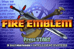 Fire Emblem 7 - Chaos Mode (v1.34 Christmas Edition) Title Screen